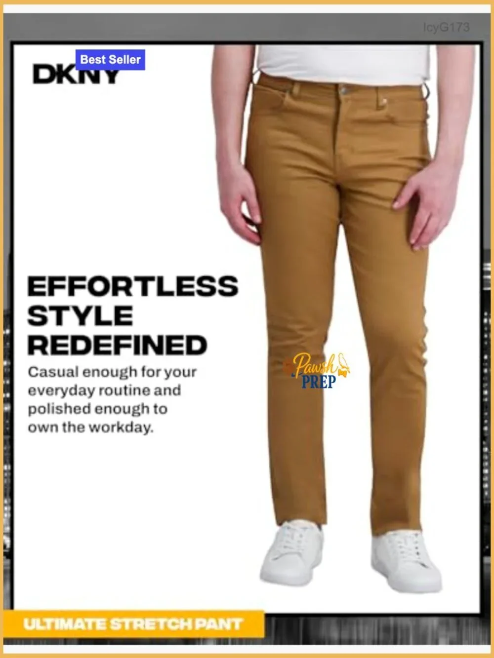 Slim Fit Ultimate Stretch Chinos - 5-Pocket Business Casual Slacks